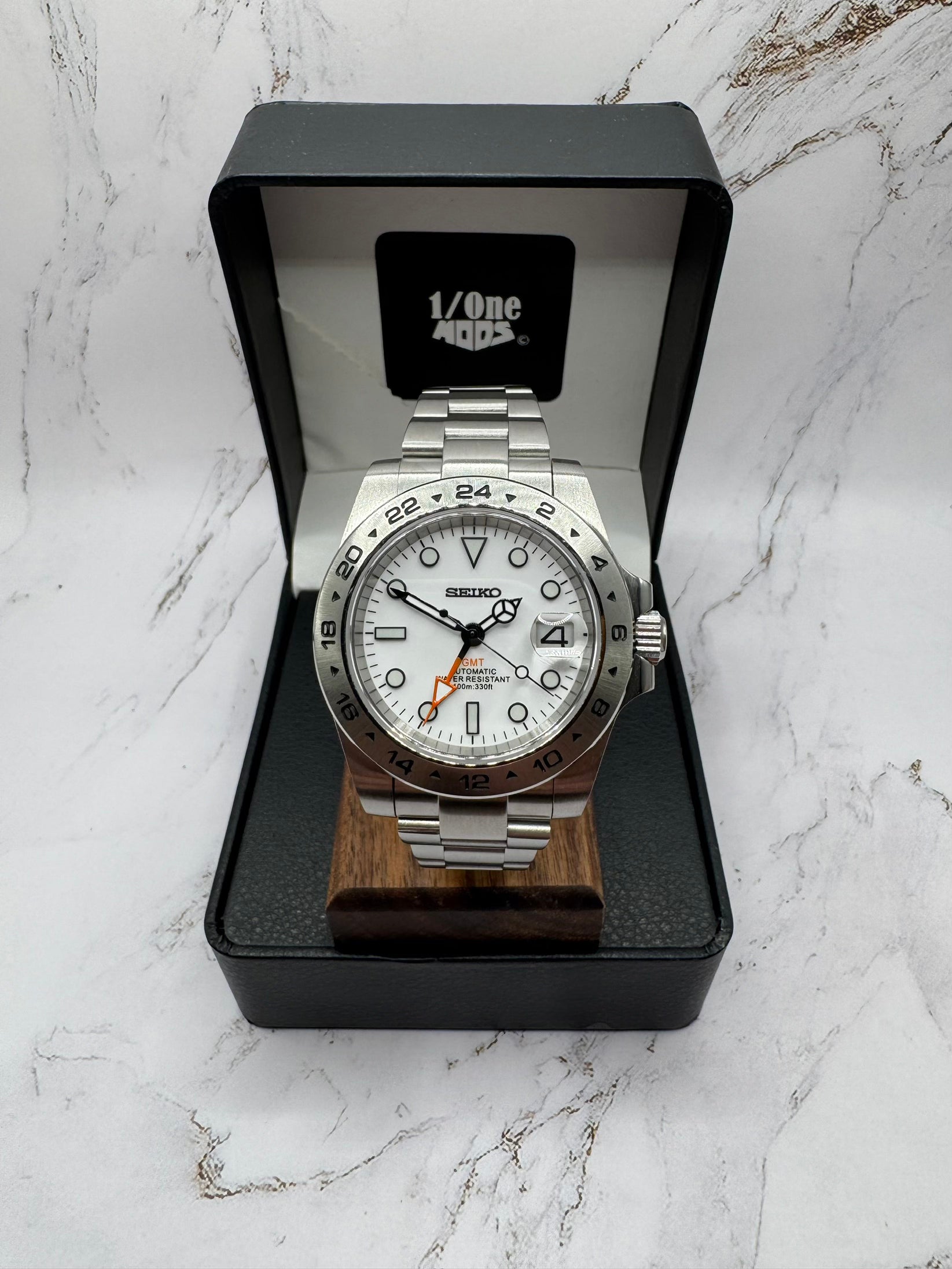Explorer II GMT White