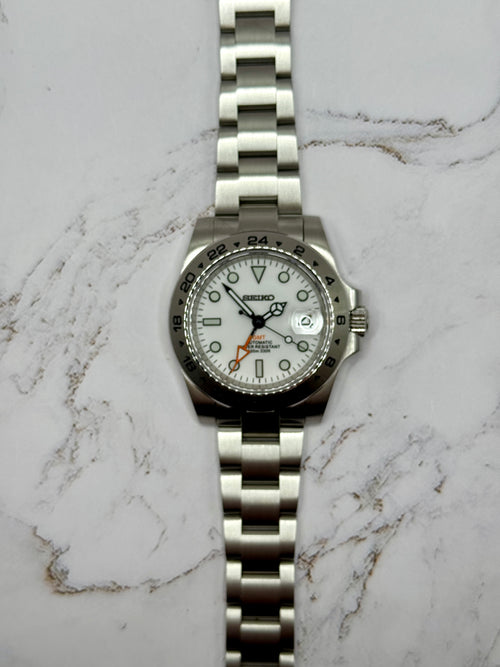 Explorer II GMT White