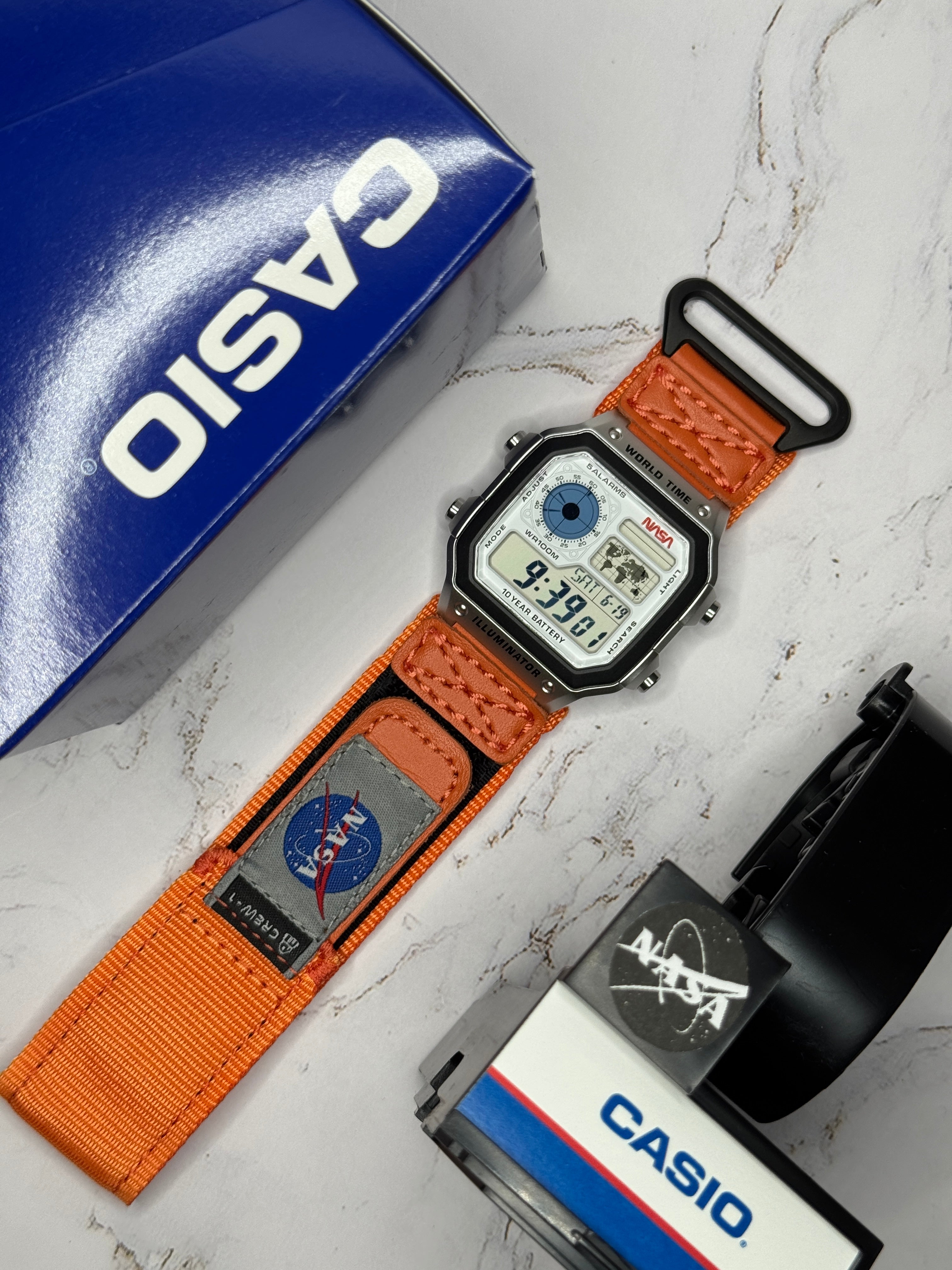 Casio AE1200WH NASA Tool watch
