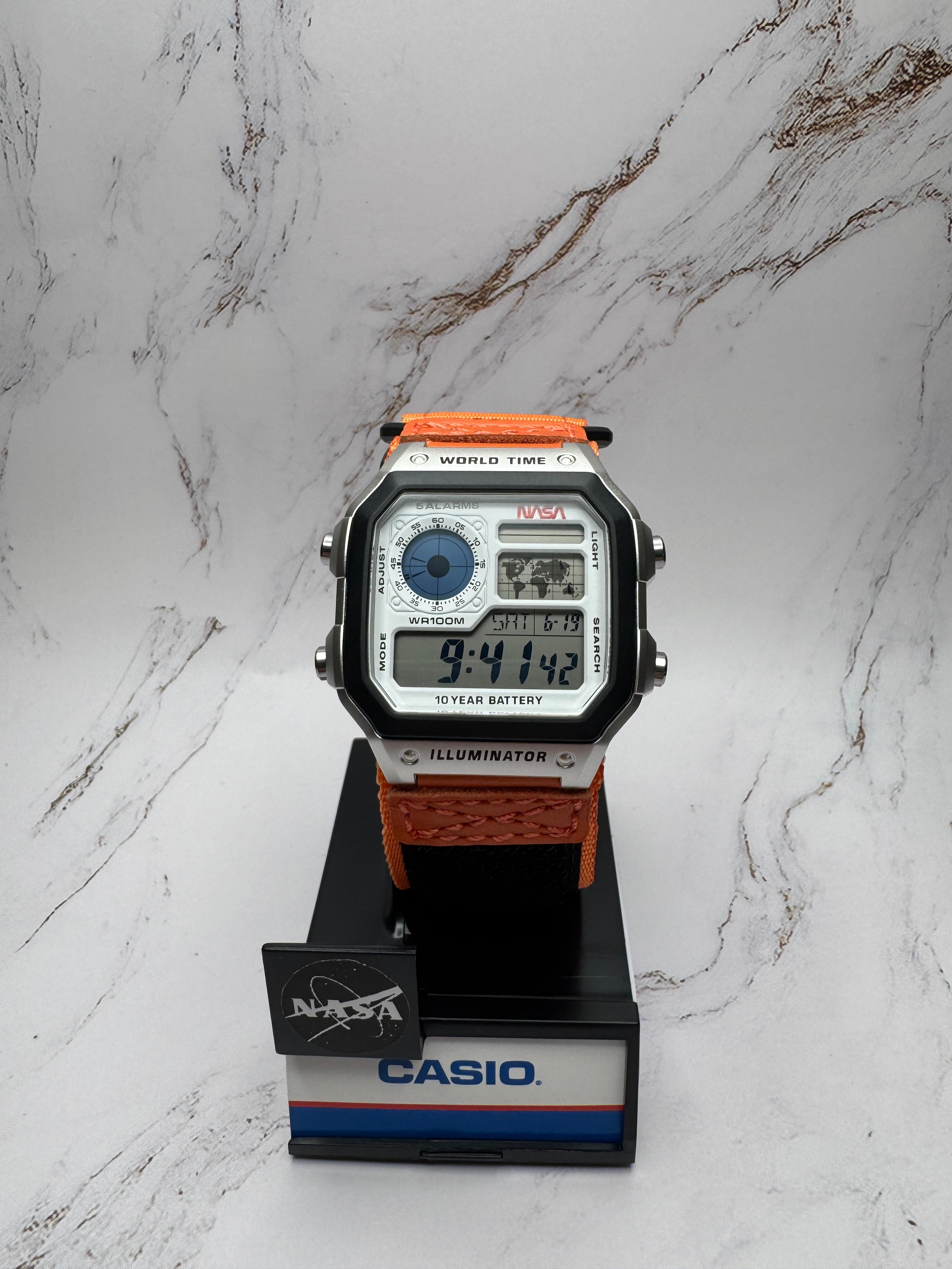 Casio AE1200WH NASA Tool watch