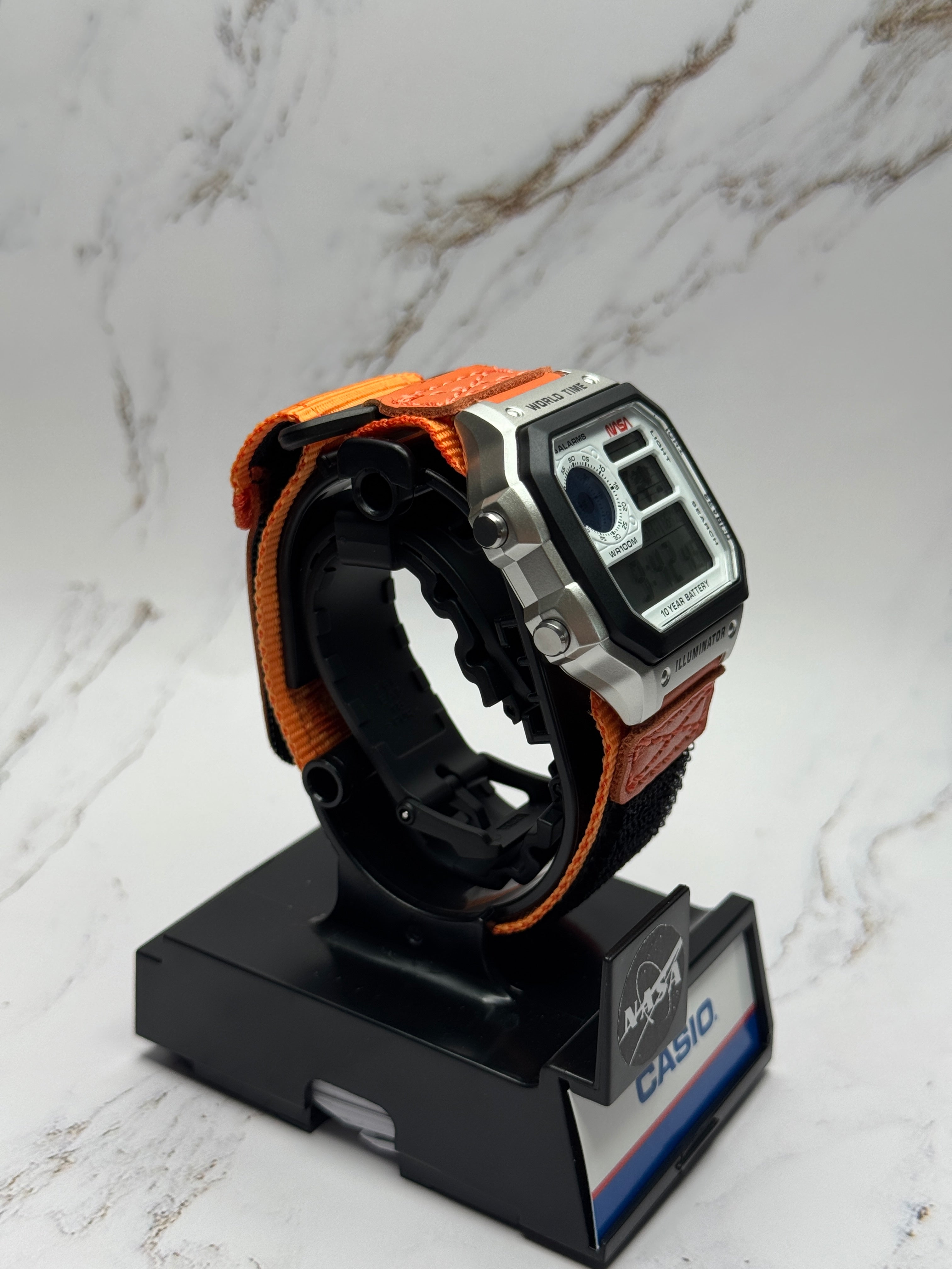 Casio AE1200WH NASA Tool watch